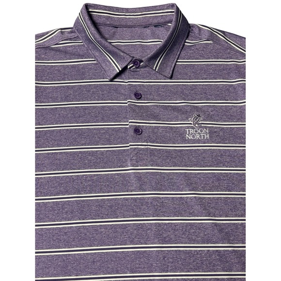 Troon North Other - Cutter and Buck Troon North Golf Club Mens L Purple Polo Shirt Short Sleeve